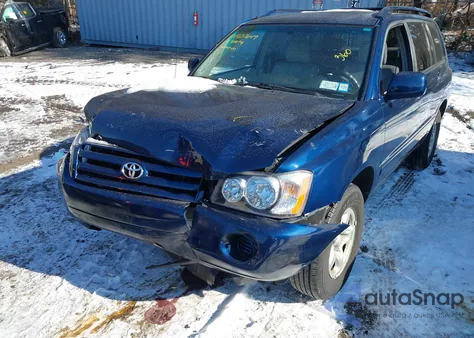 2004 Toyota Highlander from USA, damaged, VIN JTEGD21A440075677